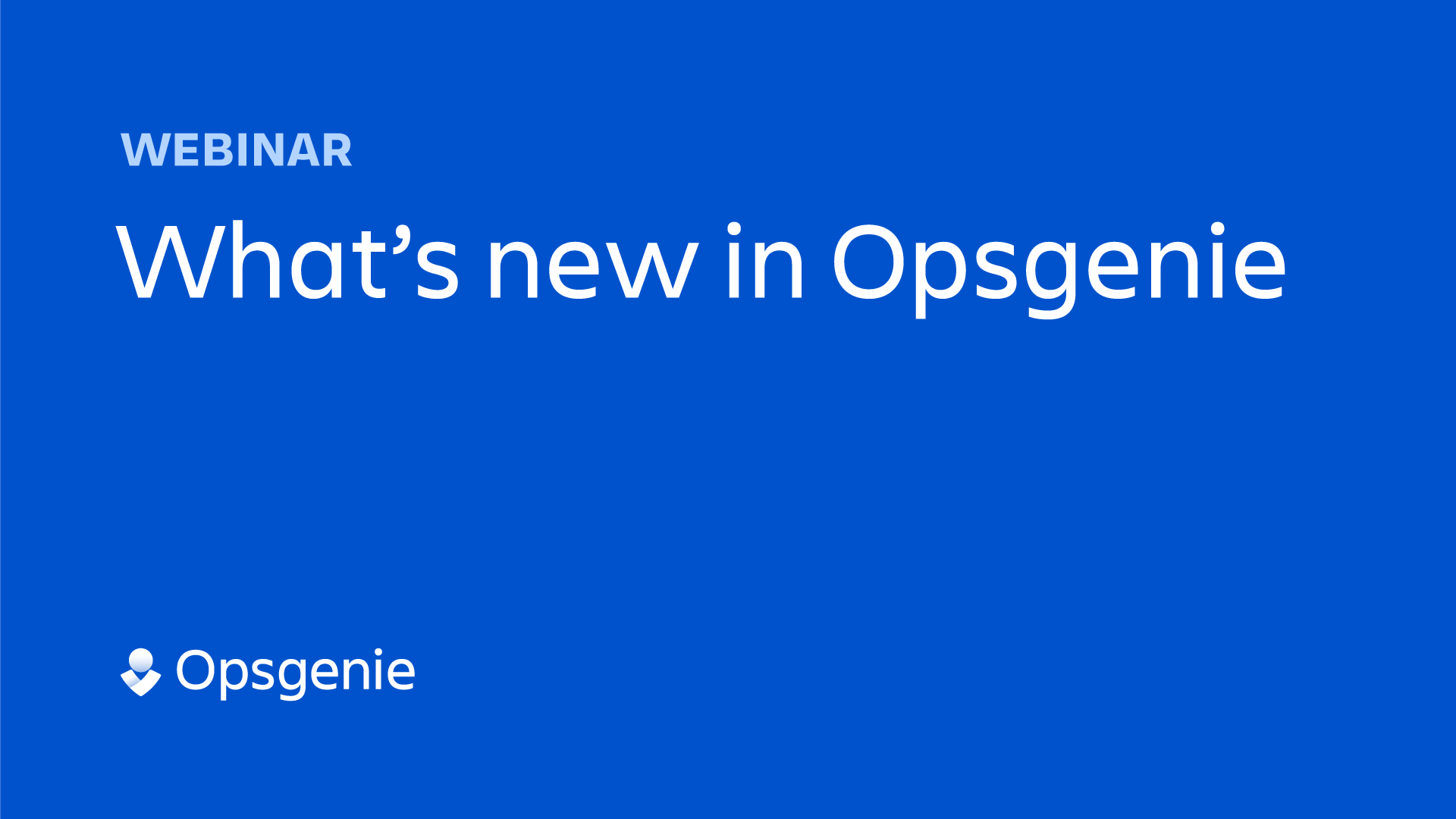 What's new in Opsgenie thumbnail