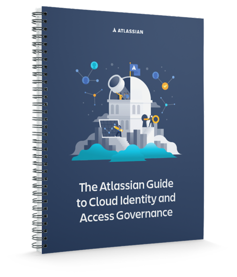 Cloud ID 및 Access 거버넌스에 대한 Atlassian 가이드 커버 이미지