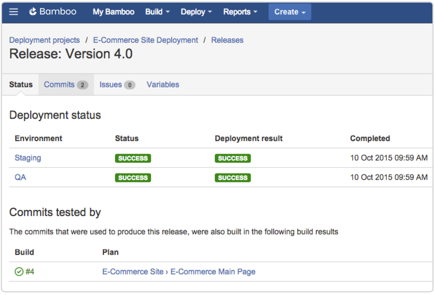 Bamboo deployment release 4.0 screenshot