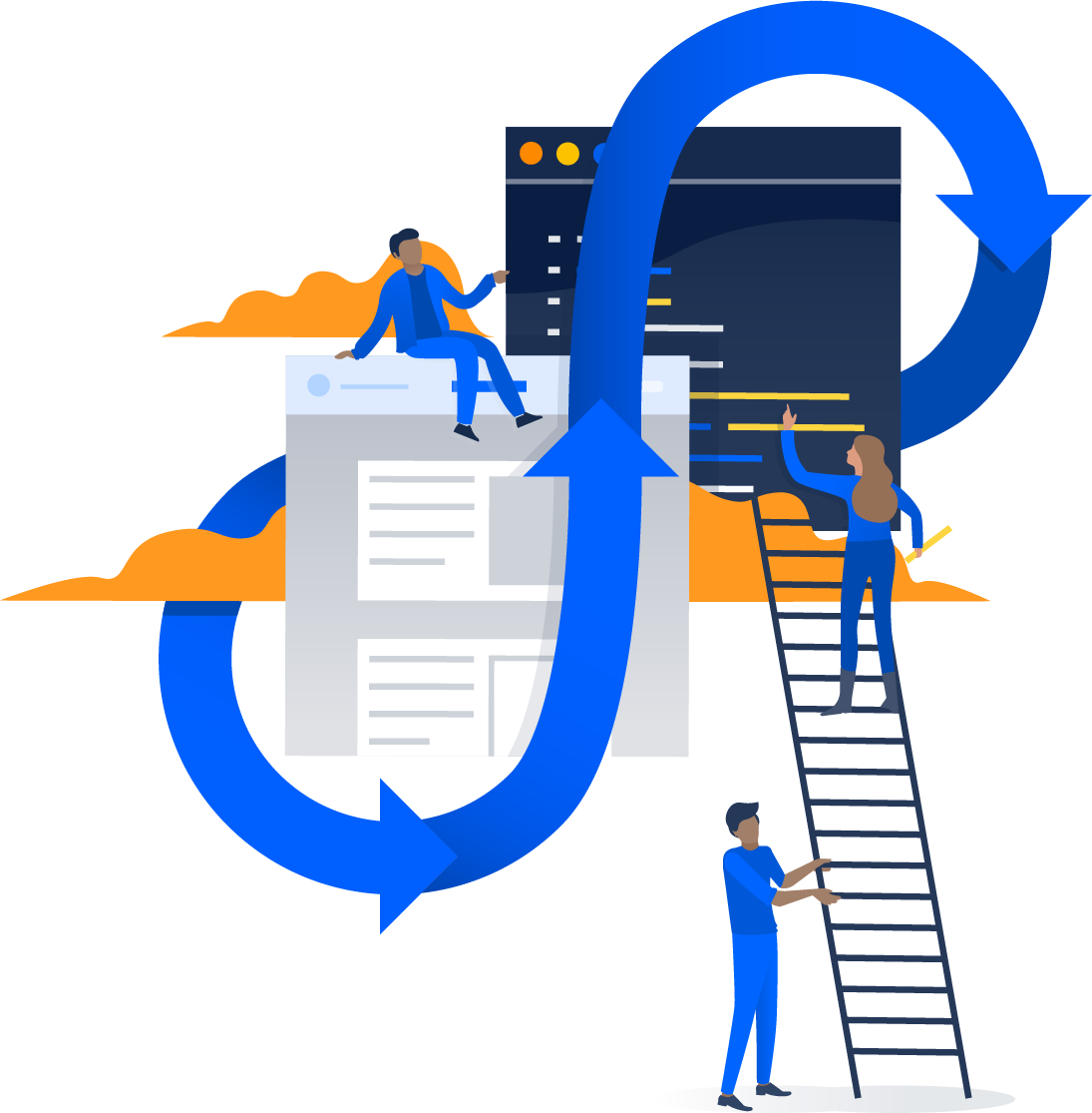 Pipelines illustration