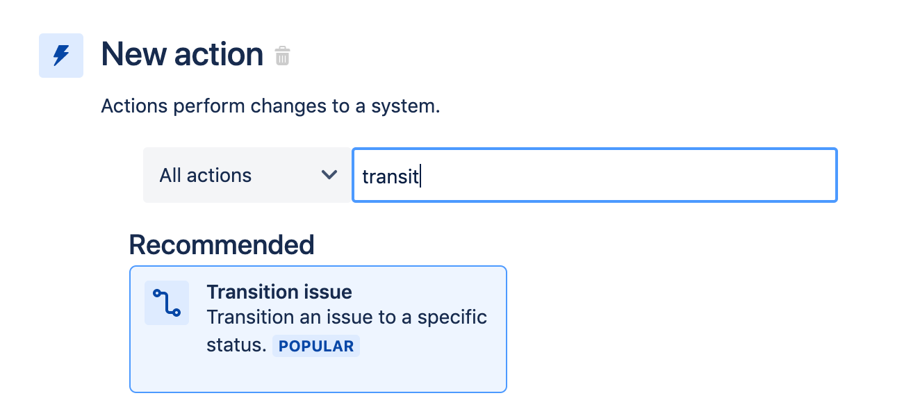 Adding component of "transit" to issue