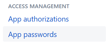 액세스 관리 창