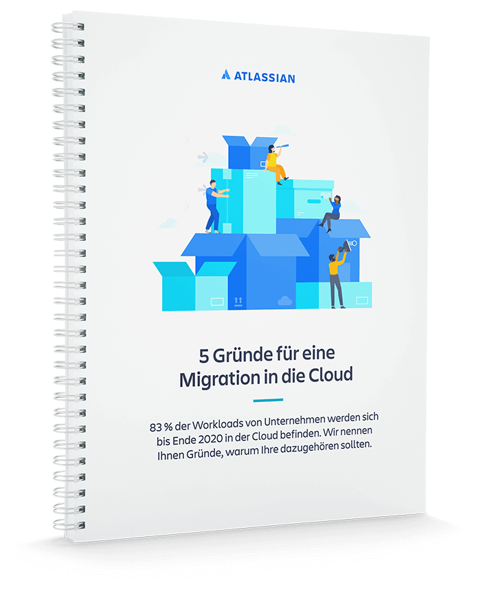 Titelbild: 5 Gründe für eine Migration in die Cloud