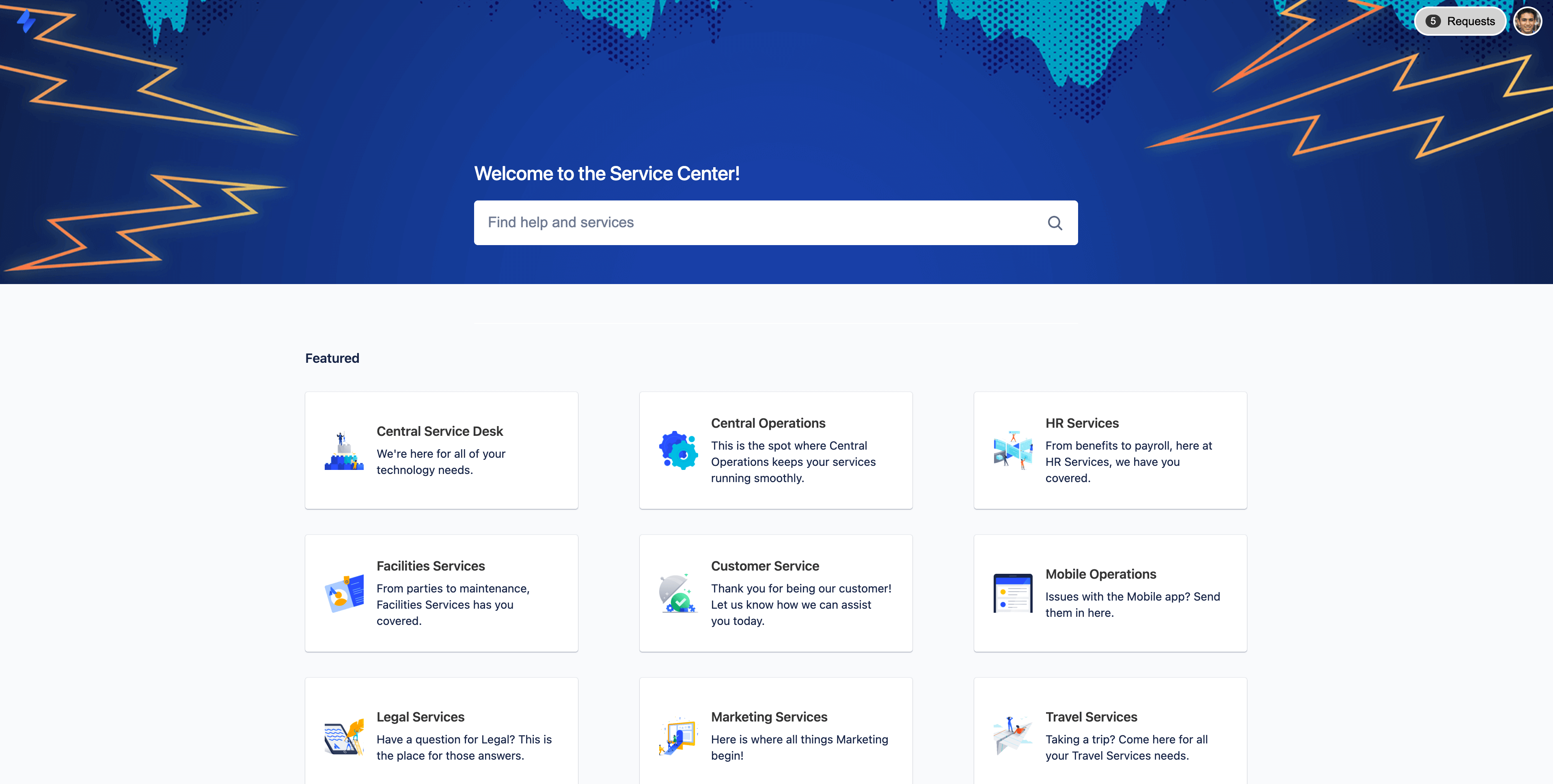 Helpcentrum in Jira Service Management