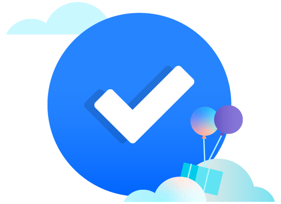 Marca de verificação em nuvem
