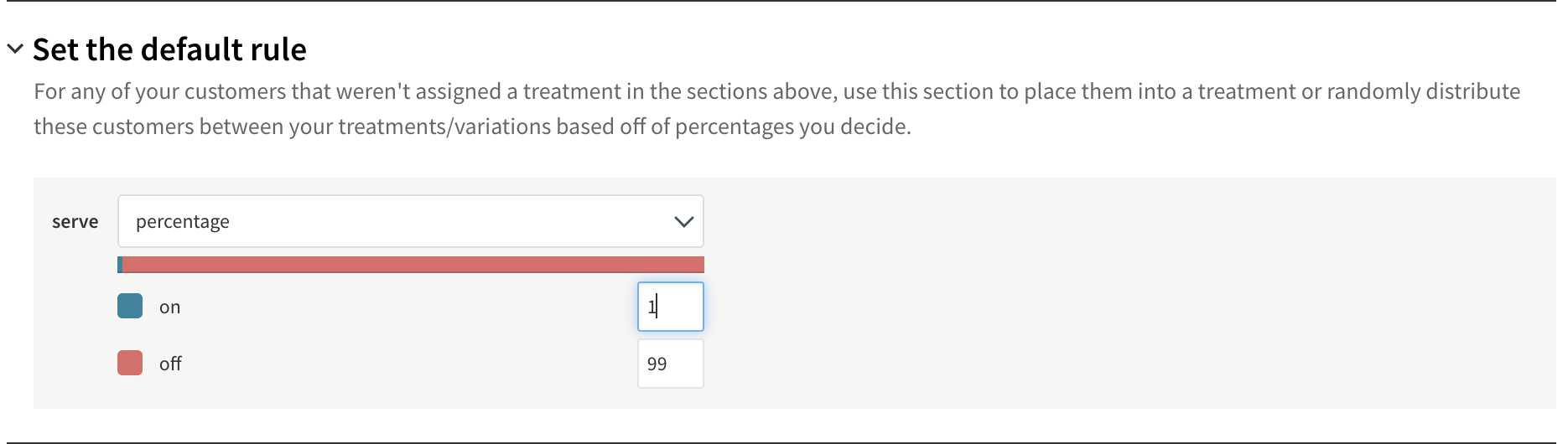 Set default