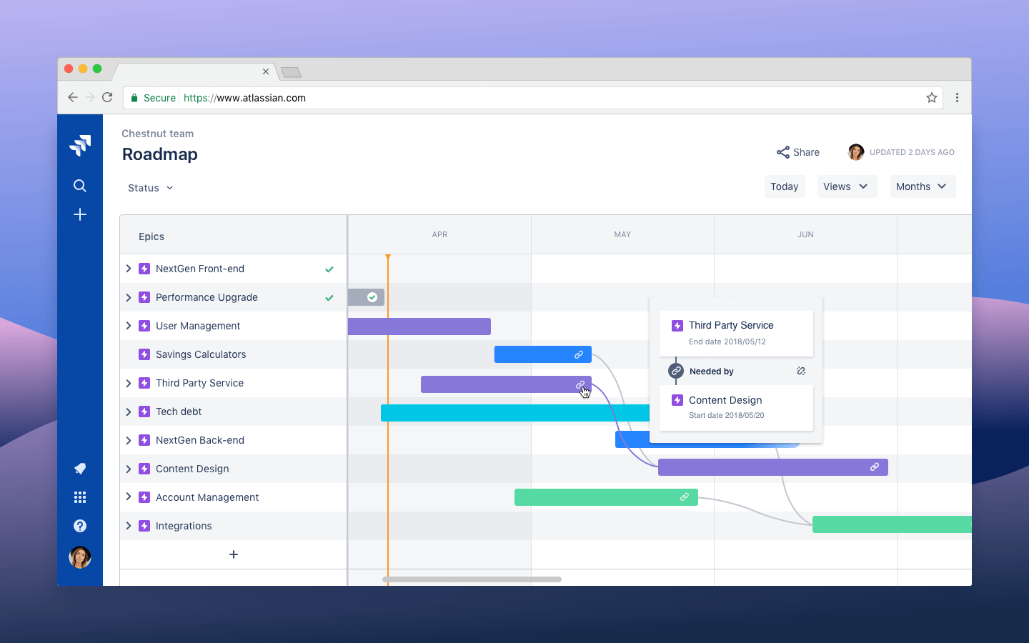 Дорожная карта в jira