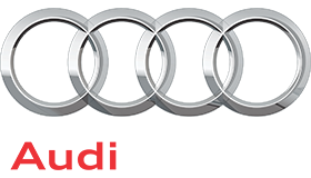 Audi のロゴ