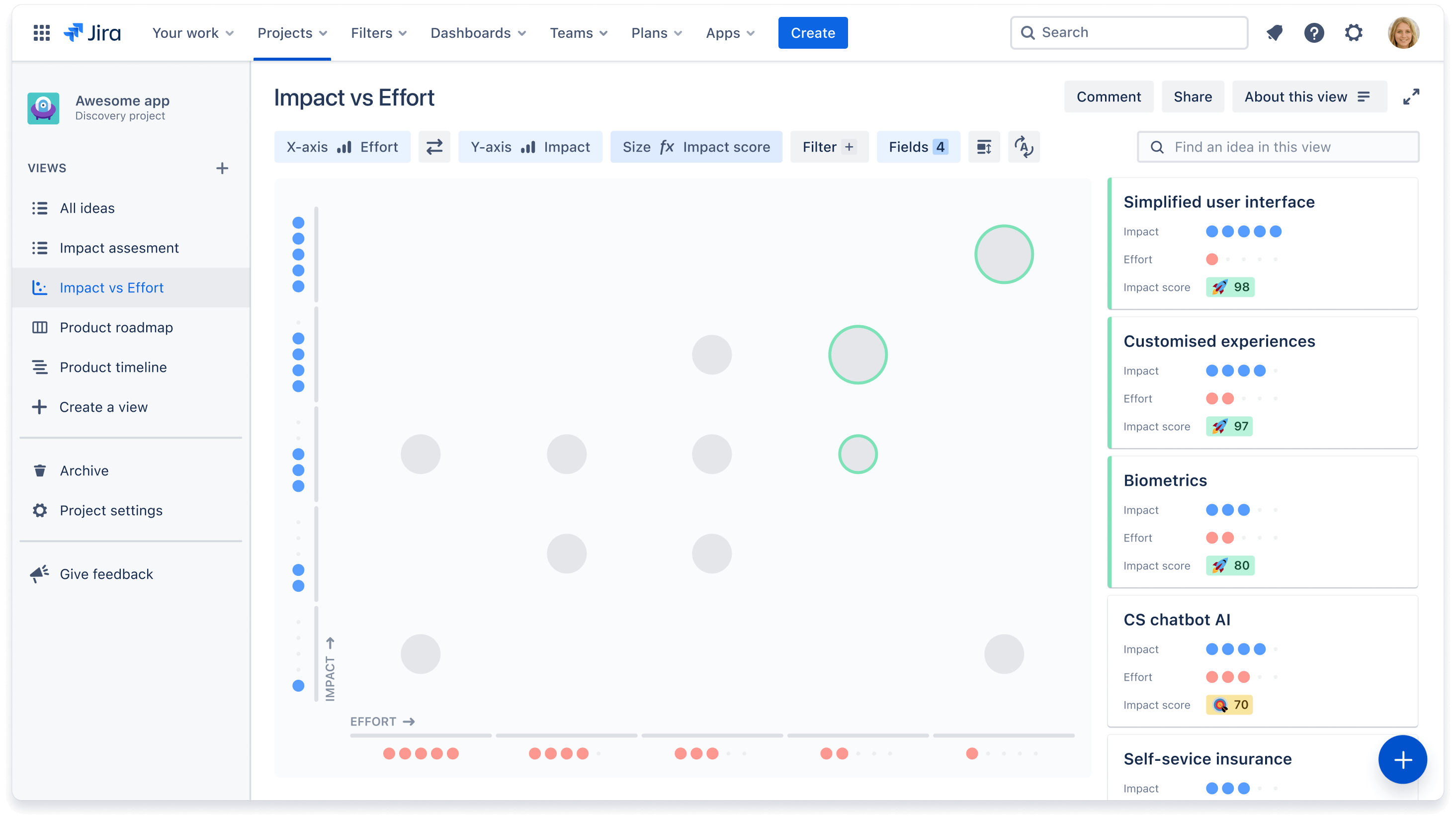 Discovery Matrix Jira Product Discovery ビューの紹介 | Atlassian