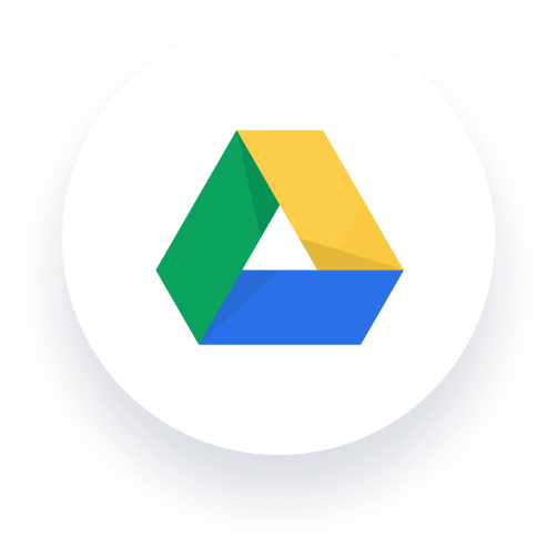 Google drive 徽标