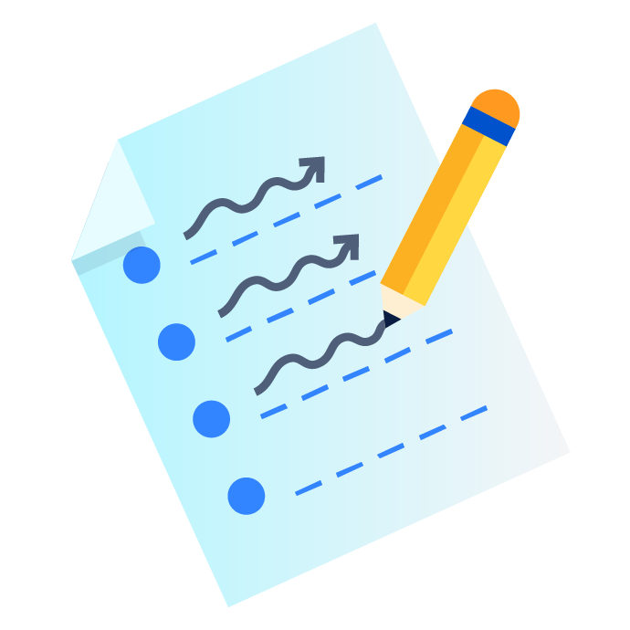 Picture of a checklist and pencil