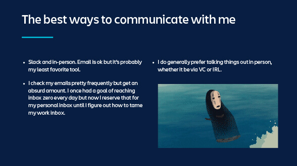 コミュニケーションに最適な方法の図