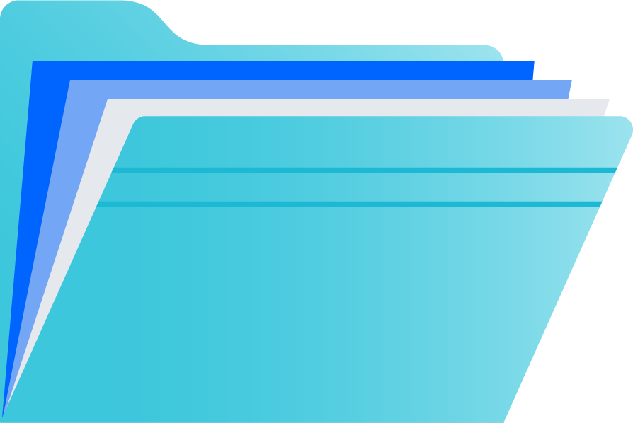 Open folder