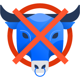 Логотип перечеркнутого быка
