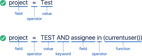 элементы jql