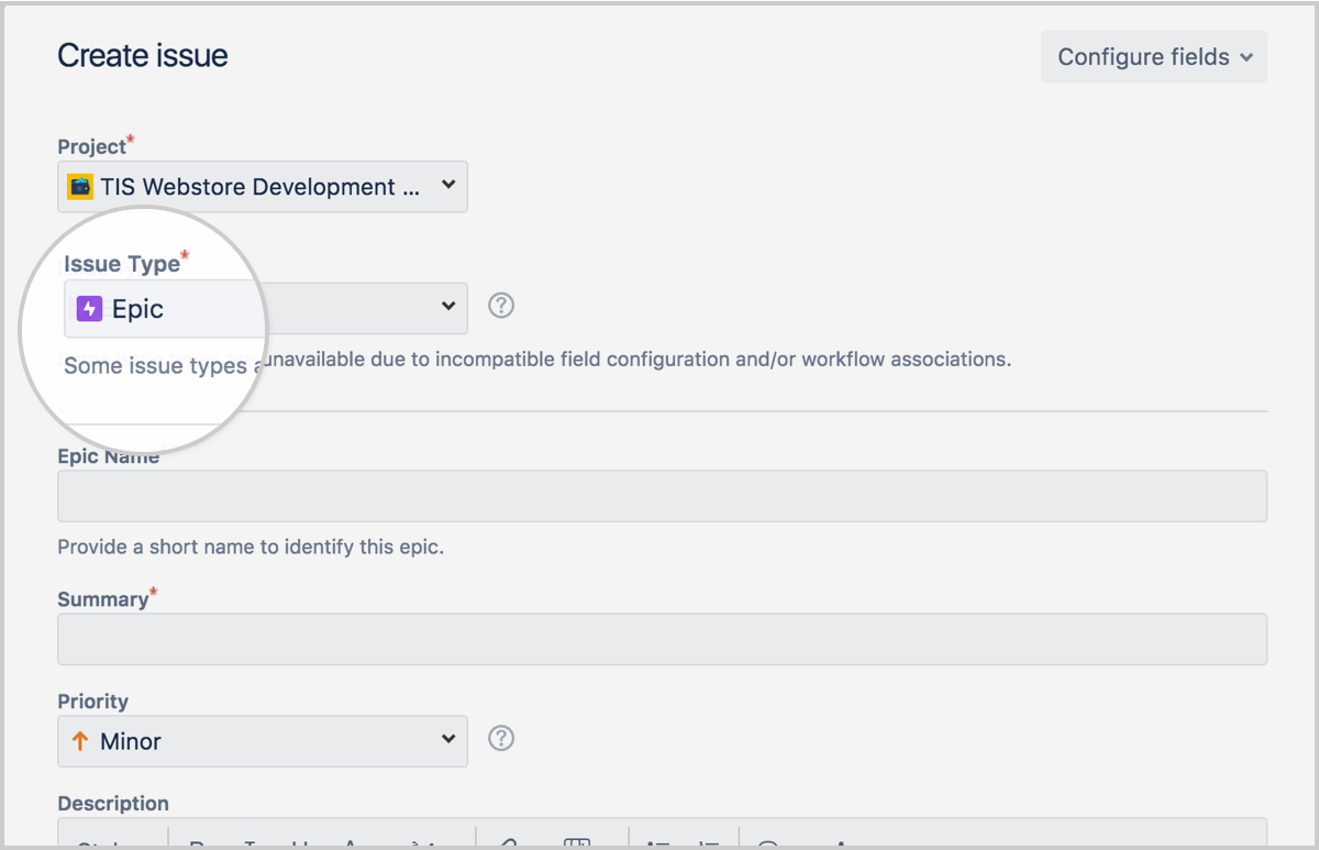 Learn how to use epics in Jira Software