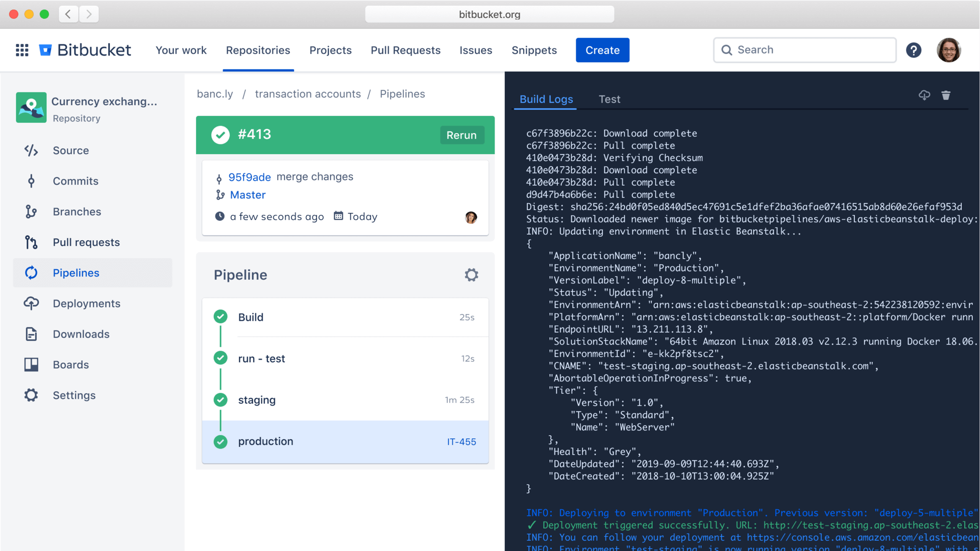 Connect Dev and Ops Screenshot