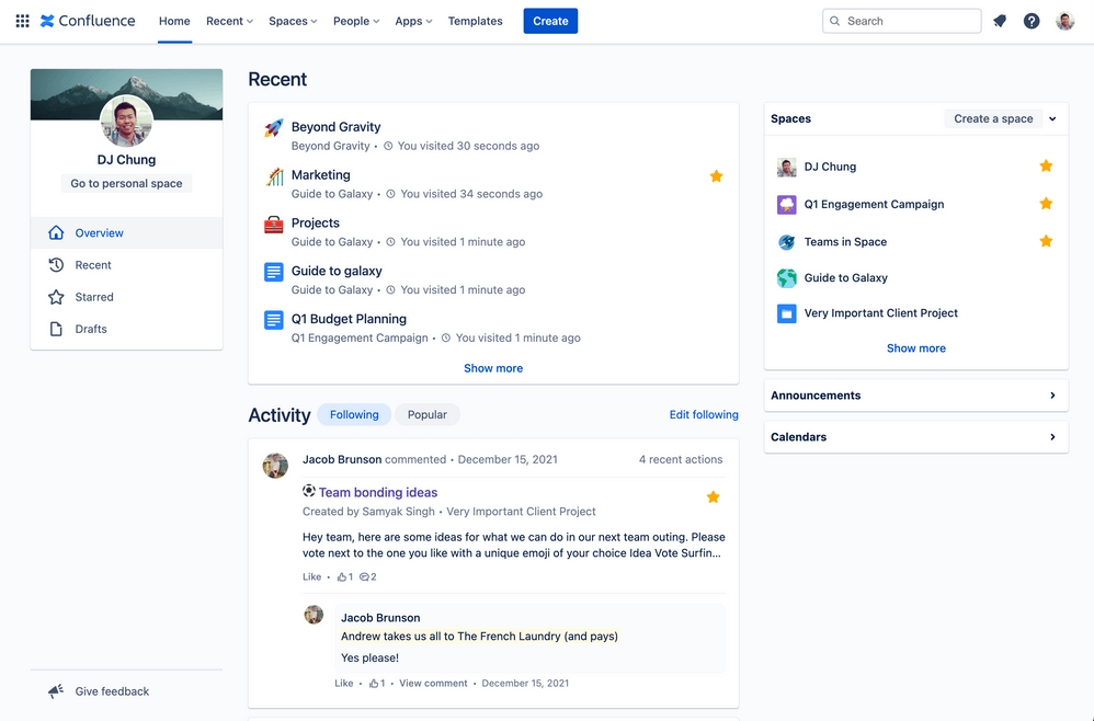 Schermafbeelding startpagina