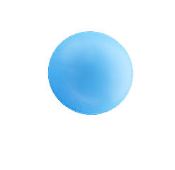 Синий шар