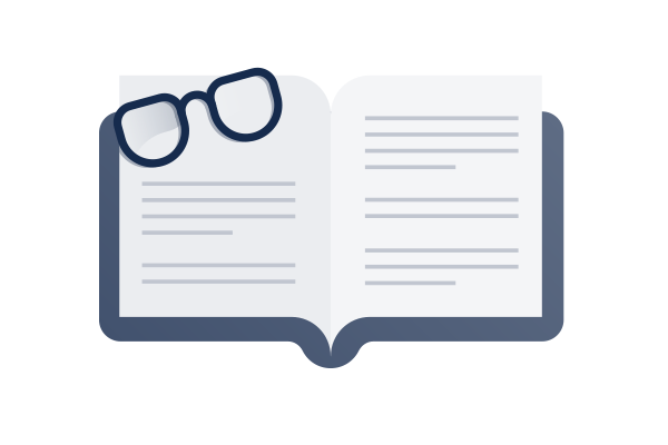 knowledge base icon illustration