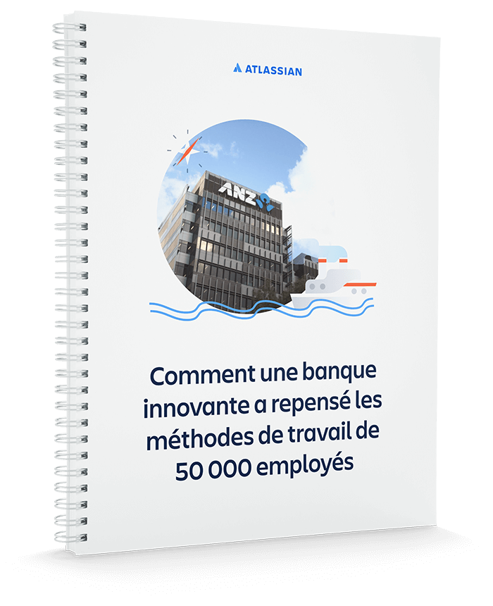Comment une banque innovante a repensé les méthodes de travail de 50 000 employés – Couverture du document PDF