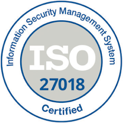Logo zertifiziertes Managementsystem für Informationssicherheit