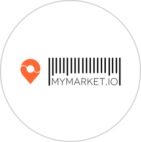 MyMarketet.io のロゴ