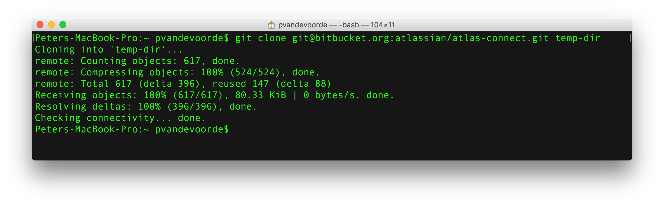 cannot see git clone command in gerrit