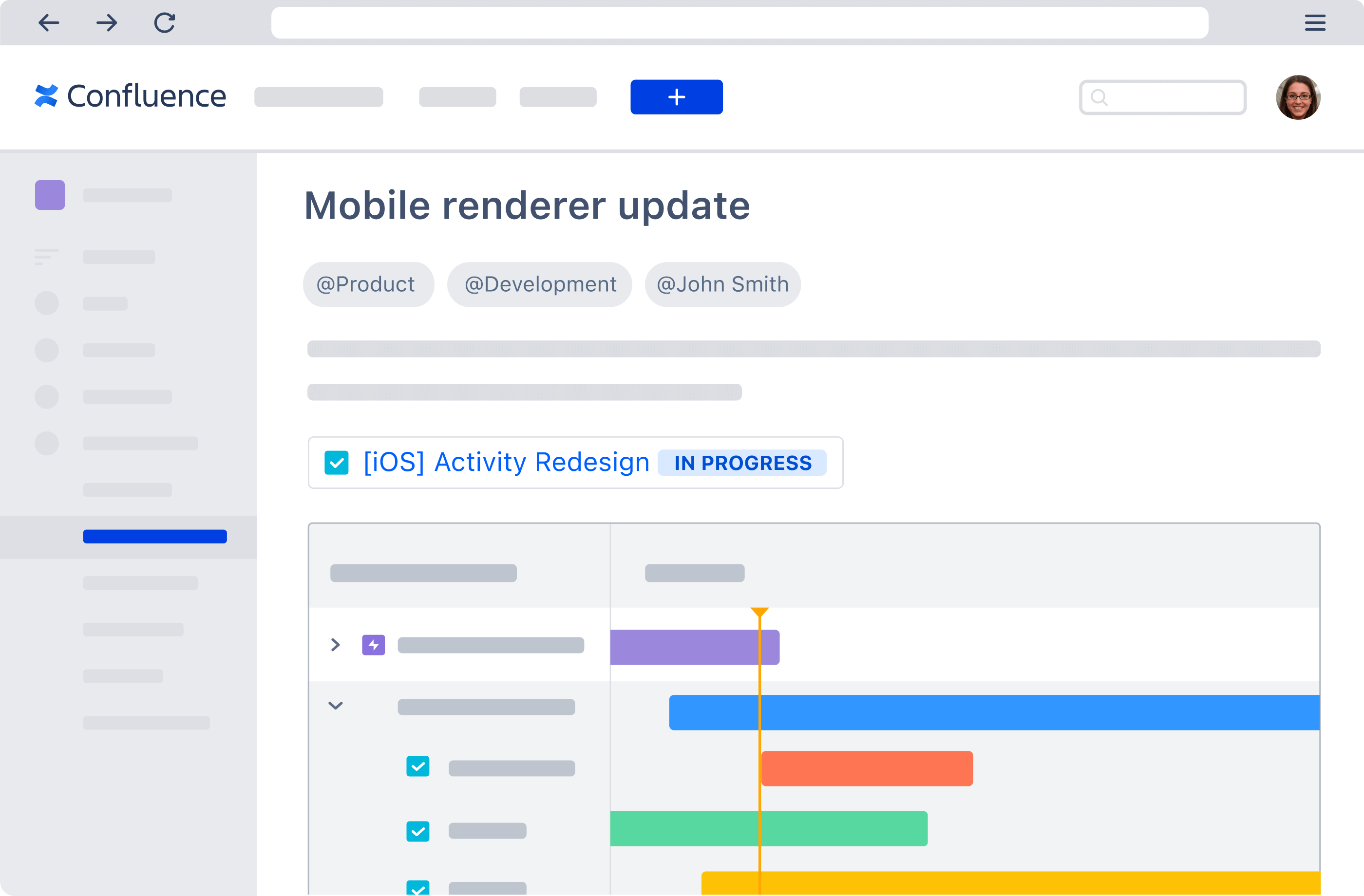 Personal Homepage with Confluence and Jira Service Management Integration