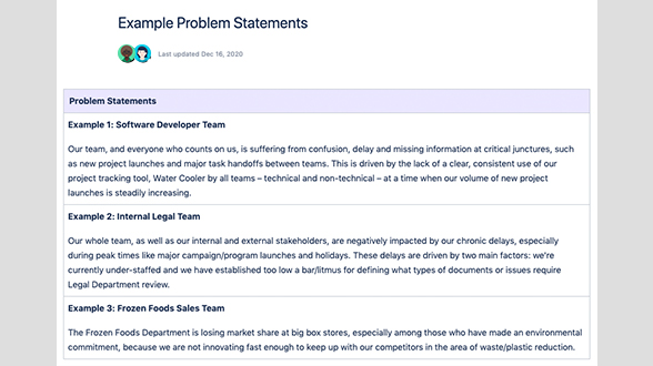 Problem Statements: How to Use the Problem Framing Method