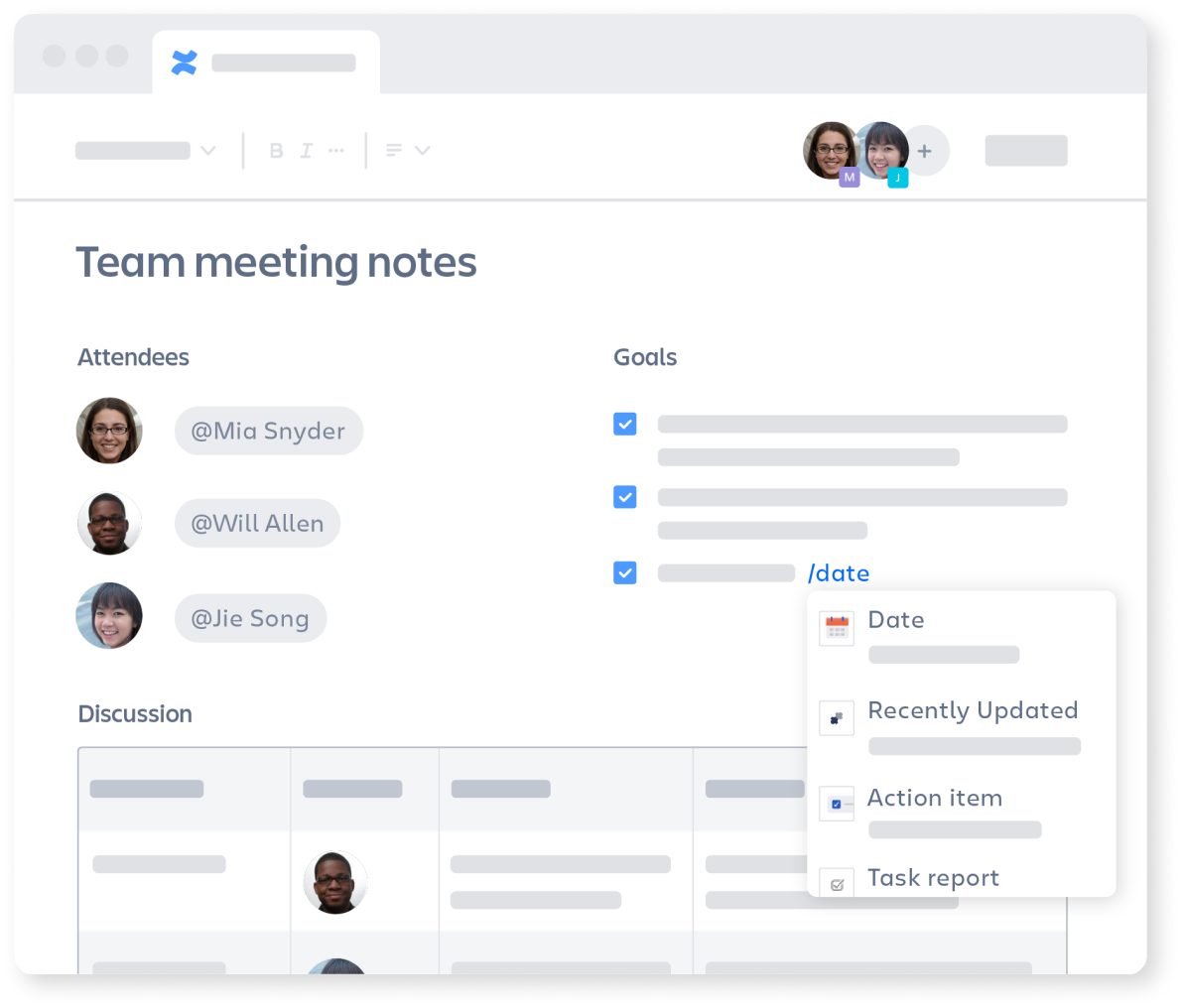 Easy remote collaboration within Confluence