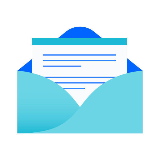 Open letter icon