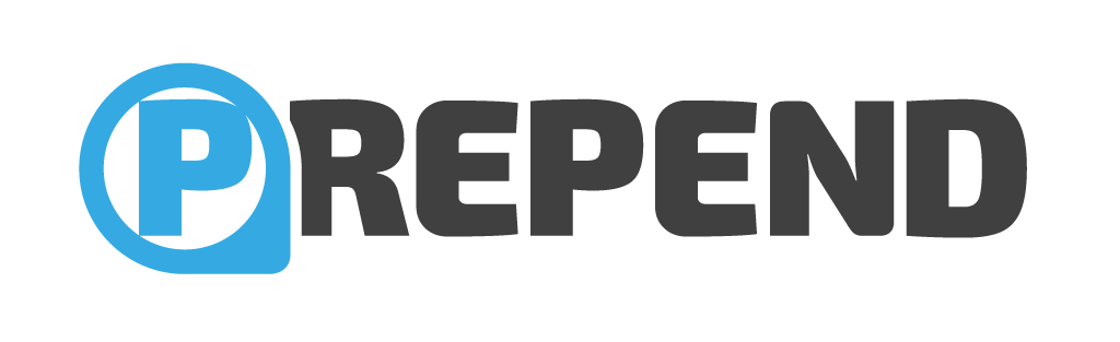 Prepend logo