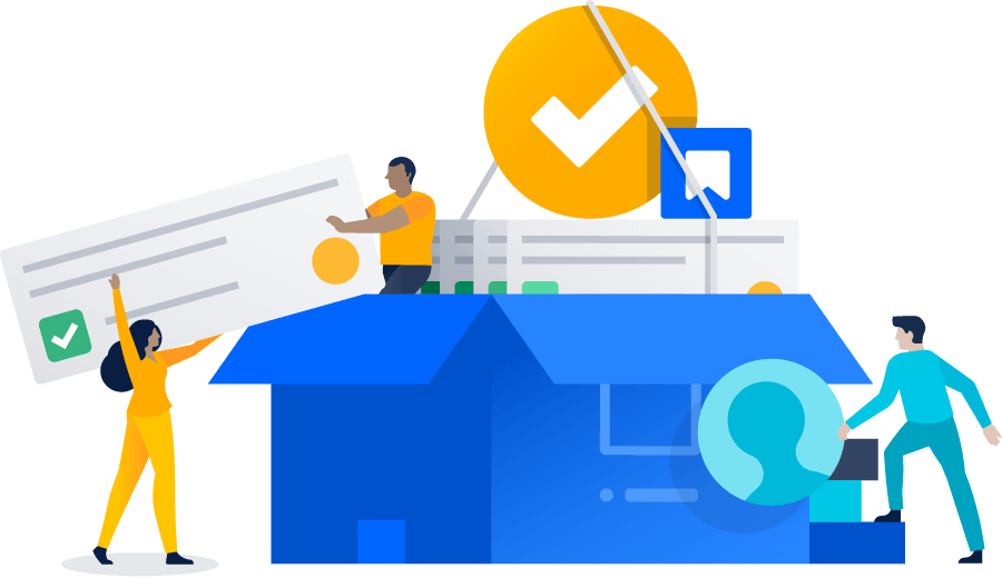 Illustration de nettoyage Data Center