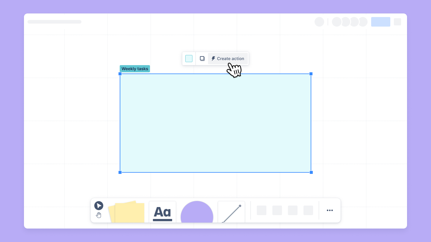 Screenshot zum Durchführen von Mehrfachaktionen.