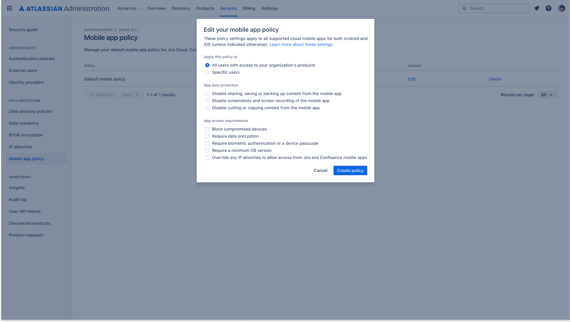 Цены на Atlassian Access | Atlassian