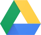 Pictogram van Google Drive.