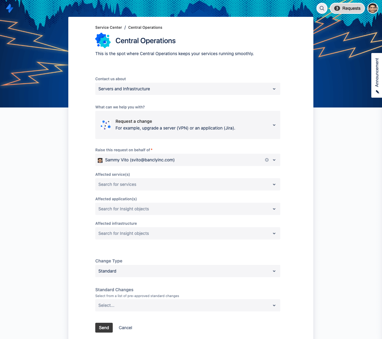 Self-Service-Portal von Jira Service Management