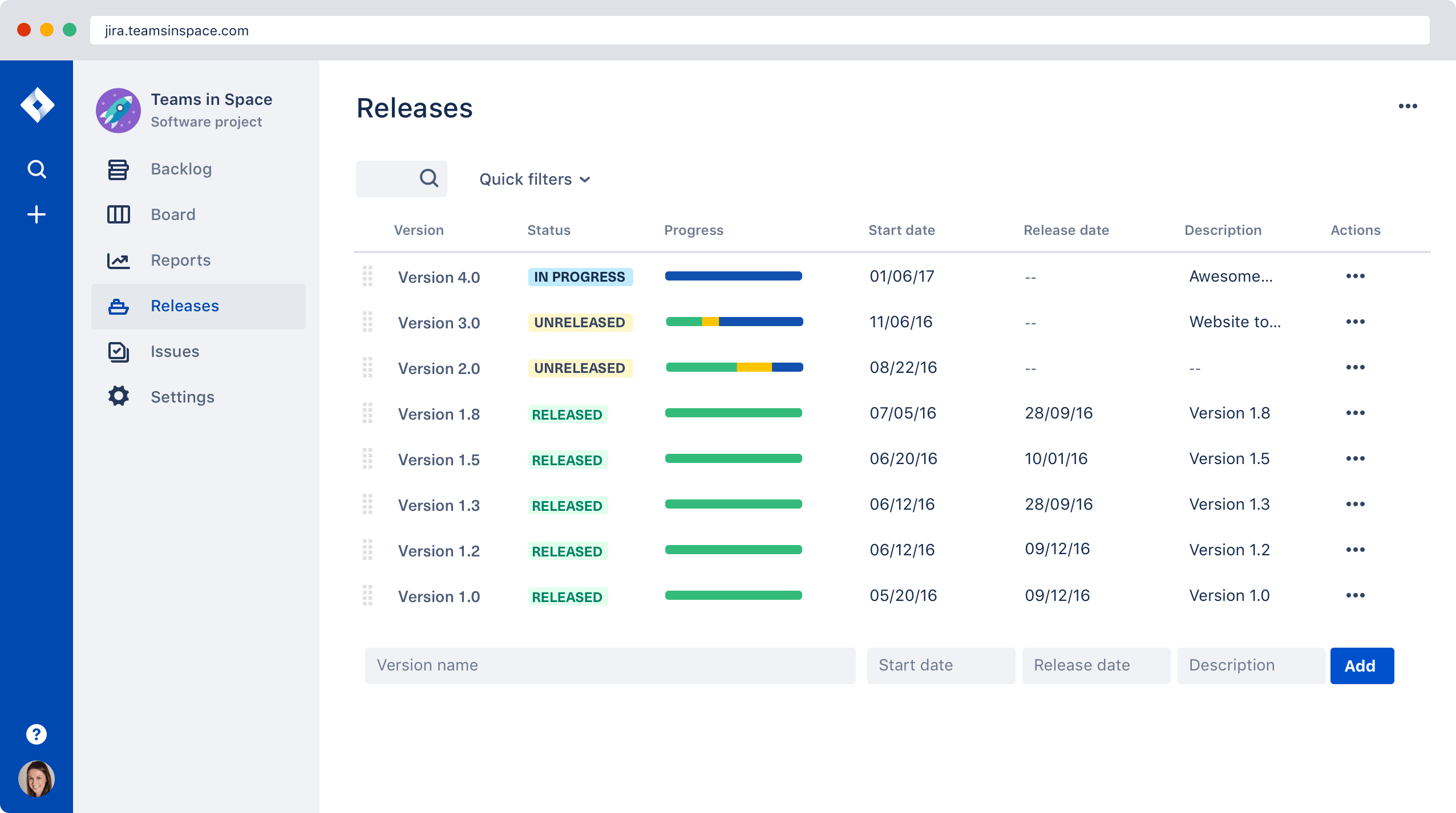 Releases