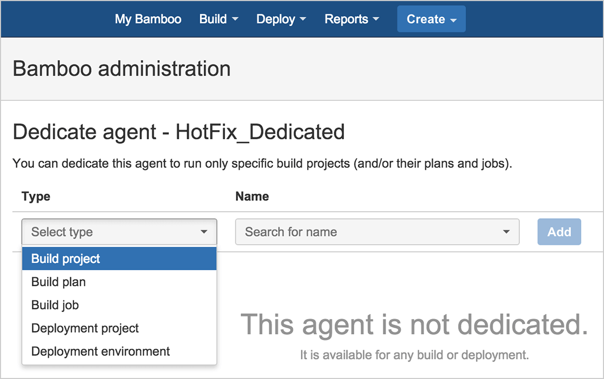 Dedicated Agents