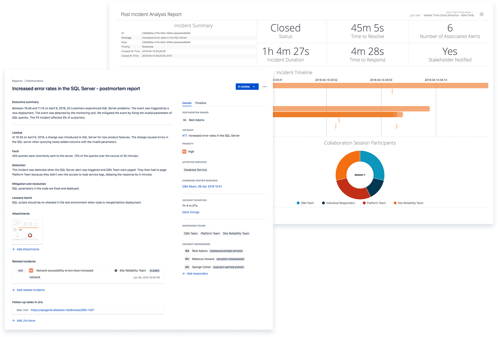 Incident analytics