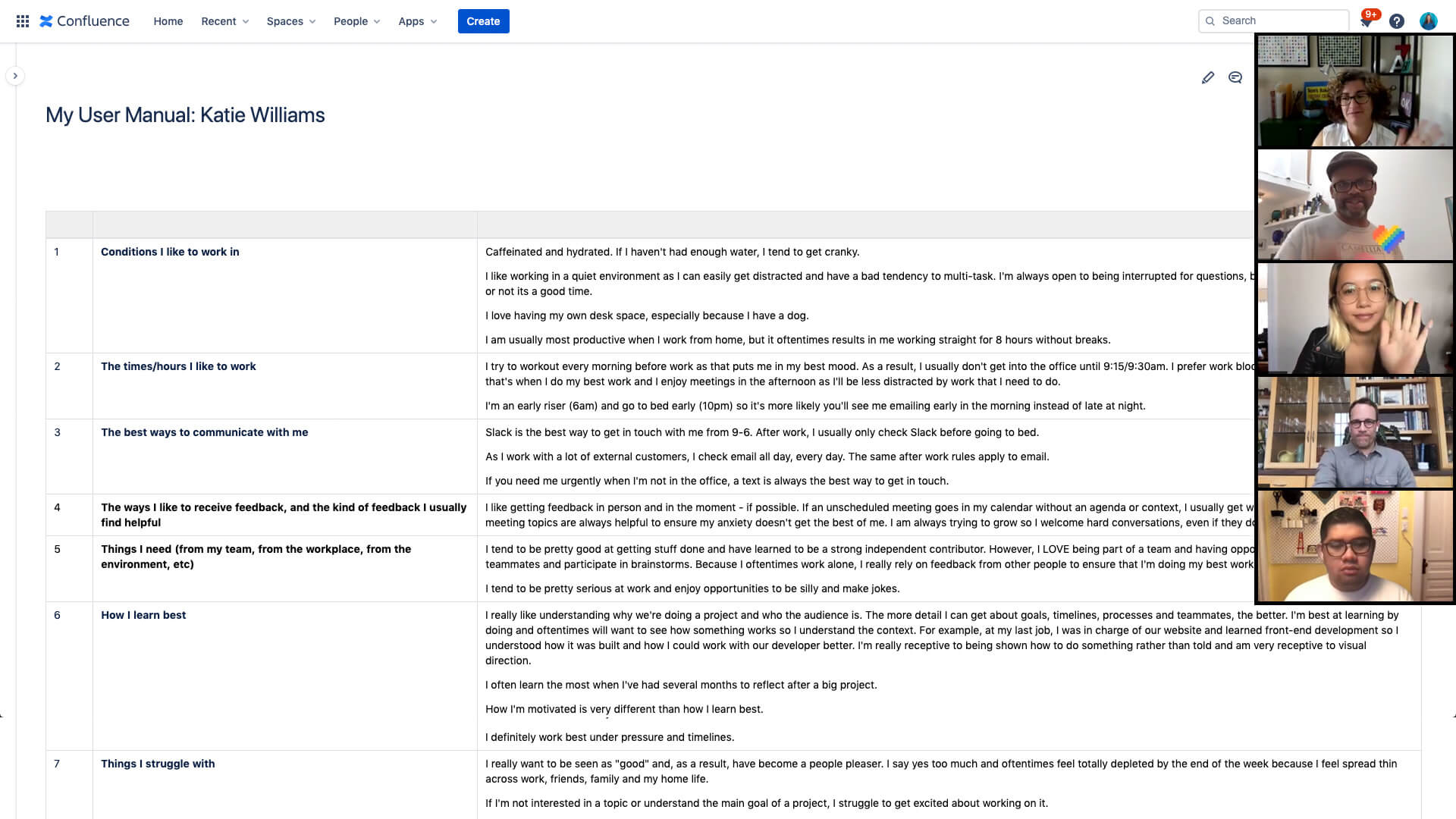 How to create a personal user manual for work Atlassian How to create a personal user manual for work Atlassian