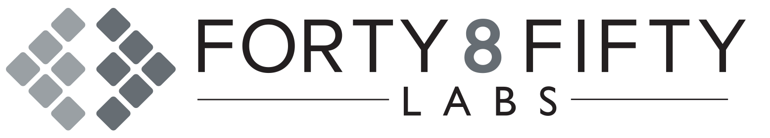 Logo Forty8Fifty Labs.