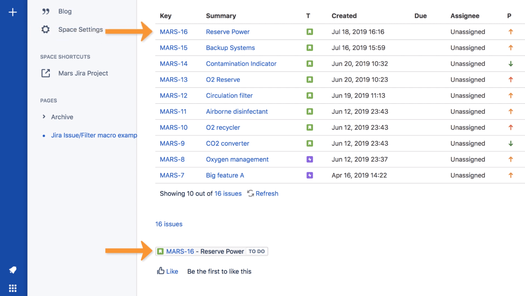 Rejoindre Confluence et Jira