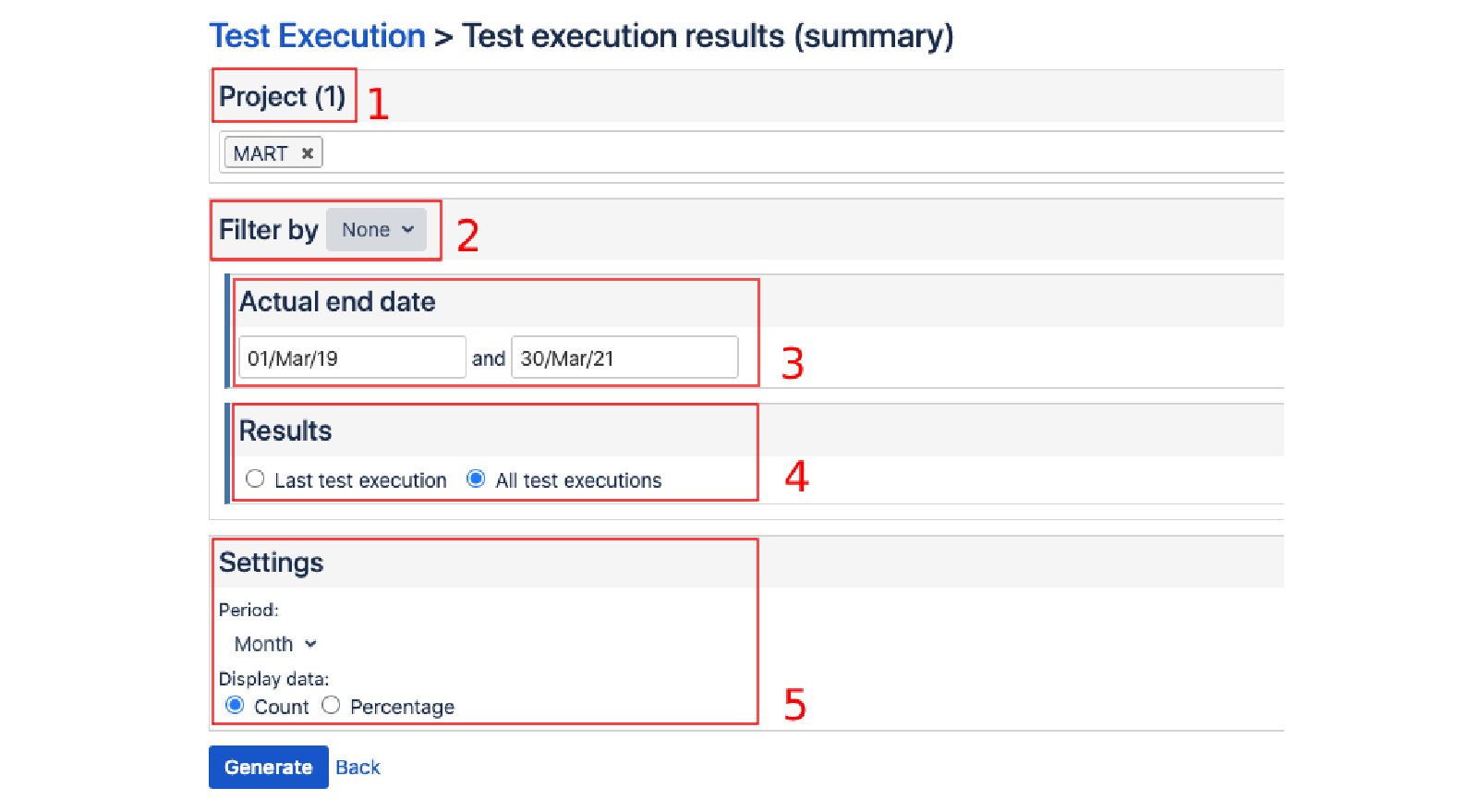 Reports in Zephyr Scale