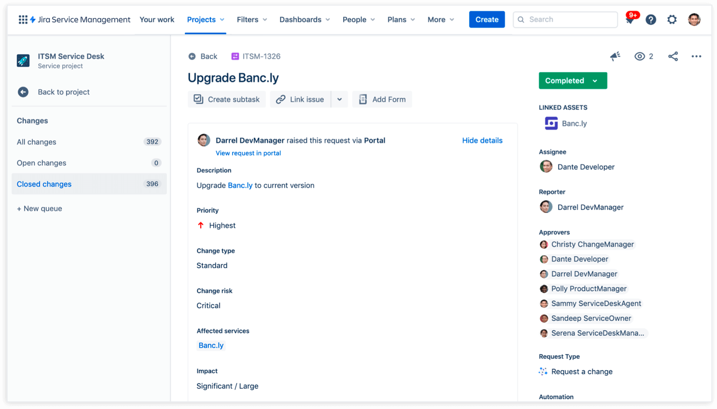 Screenshot of Ticket flow