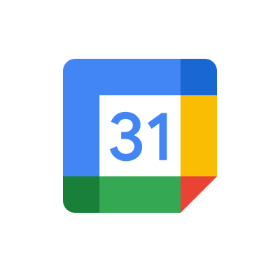 Google 日历徽标
