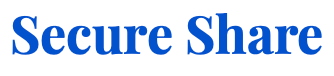 Secure Share logo