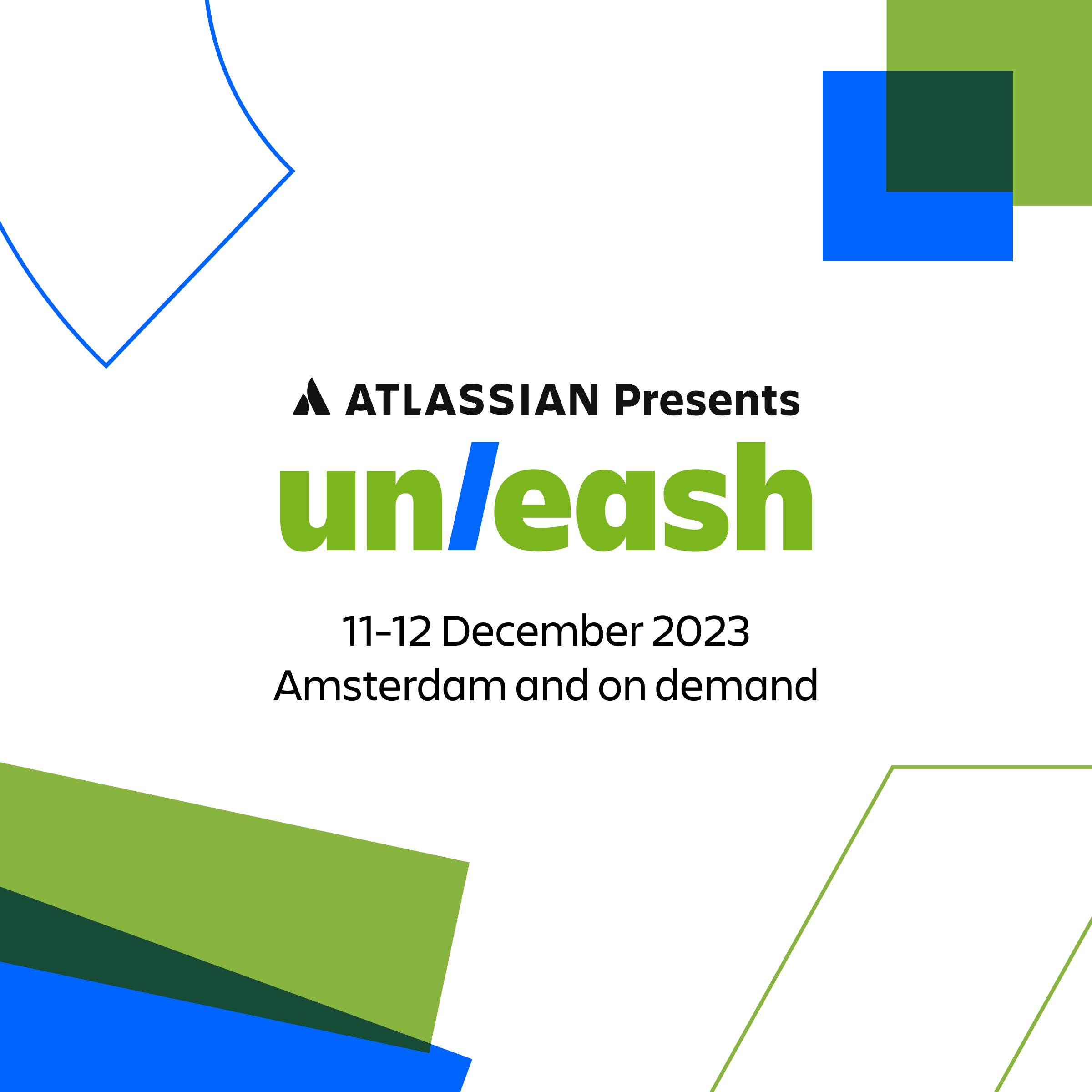 Atlassian Unleash december '23