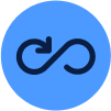 Infinity loop icon
